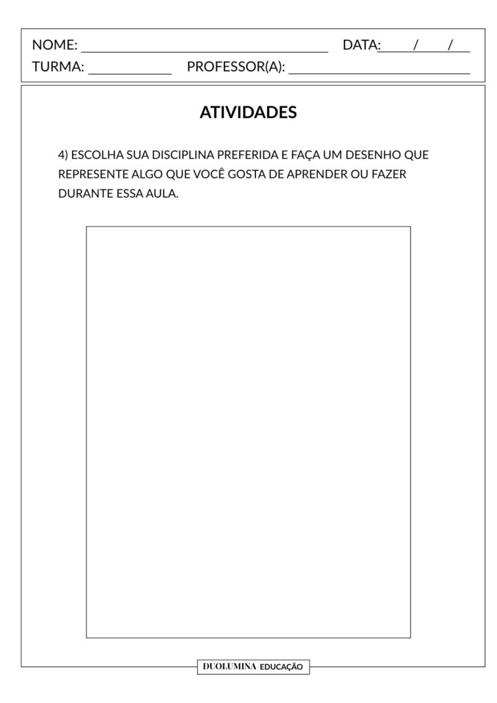 Atividade para Volta às Aulas. Material com poema, interpretação de texto, produção de legendas e desenho, alinhado à BNCC.