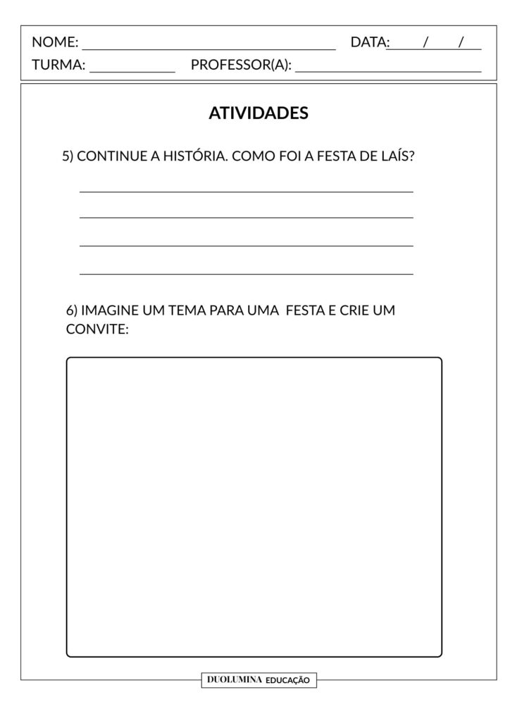 Gênero textual Convite - Duolumina Educação